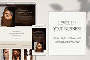Template Squarespace Lash & Brow, a Squarespace Template by Studio Marmotte (Thumbnail 2 of 11)