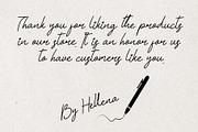 Beautiful Athellin, a Handwritten Font by Yoga Letter (Thumbnail 5 of 7)