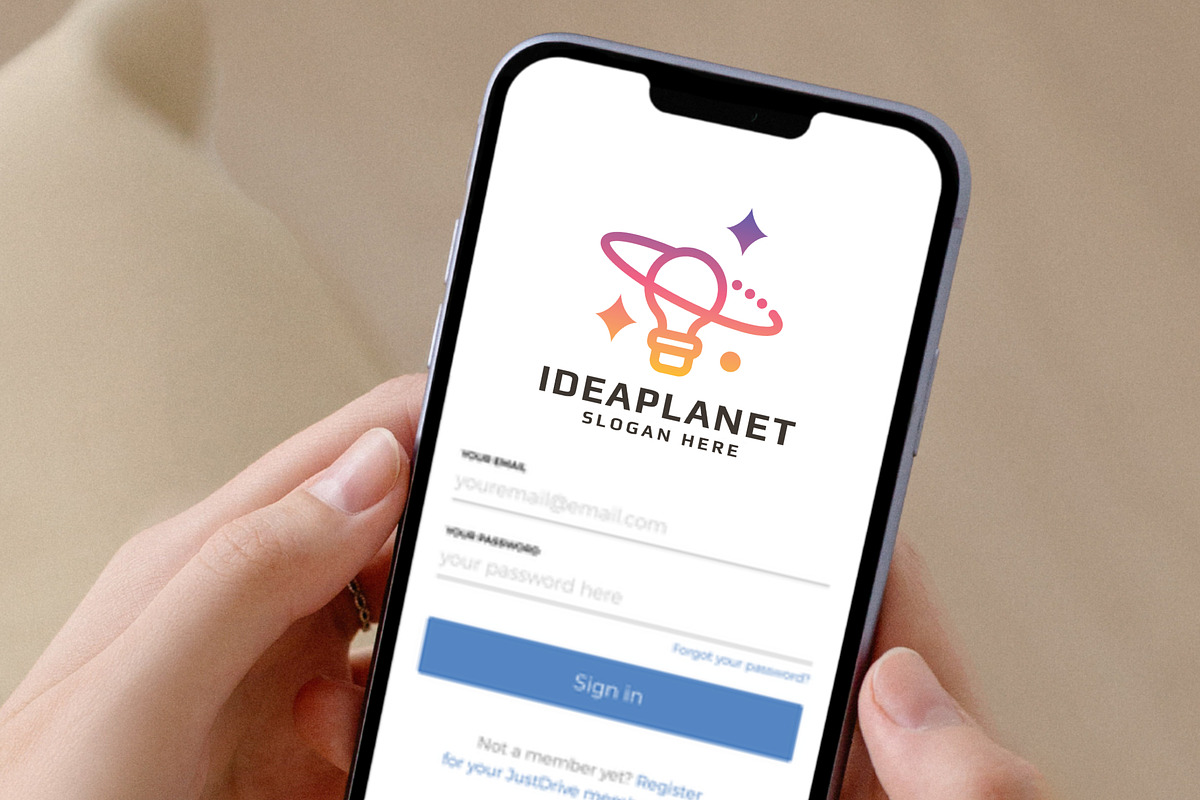 Idea Planet Professional Logo, a Branding & Logo Template by Design_Planet (Photo 1 of 5)
