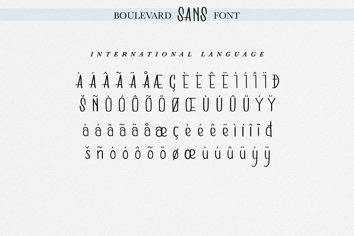 Boulevard - Handwritten Font Duo, a Script Font by endita (Photo 15 of 16)