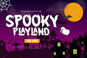 Thumbal Jawi Halloween Display Font, a Handwritten Font by twinstd (Thumbnail 3 of 9)