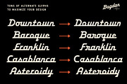 Bogdan — Mid-Century Script, a Script Font by Any-Type® Foundry (Thumbnail 4 of 9)