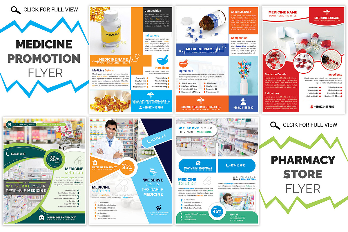 120 Corporate Flyer & Poster Bundle, a Flyer Template by Imagine Design Studio (Photo 20 of 33)