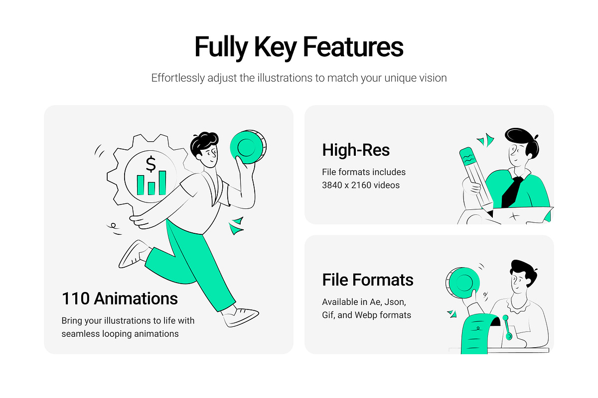 Animated Business Illustrations, a Finance Illustration by Brickclay (Photo 2 of 4)