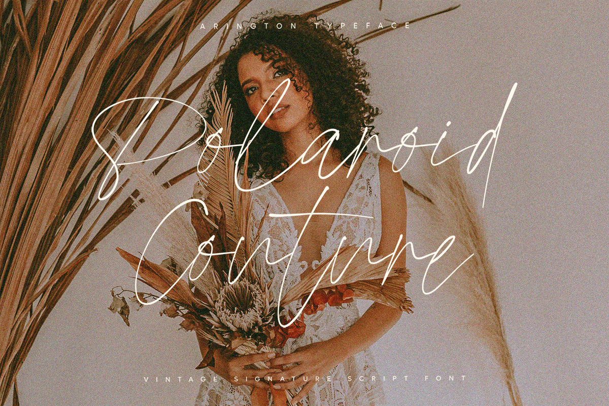 Arington | Vintage Signature Script, a Script Font by Pentagonistudio (Photo 2 of 10)