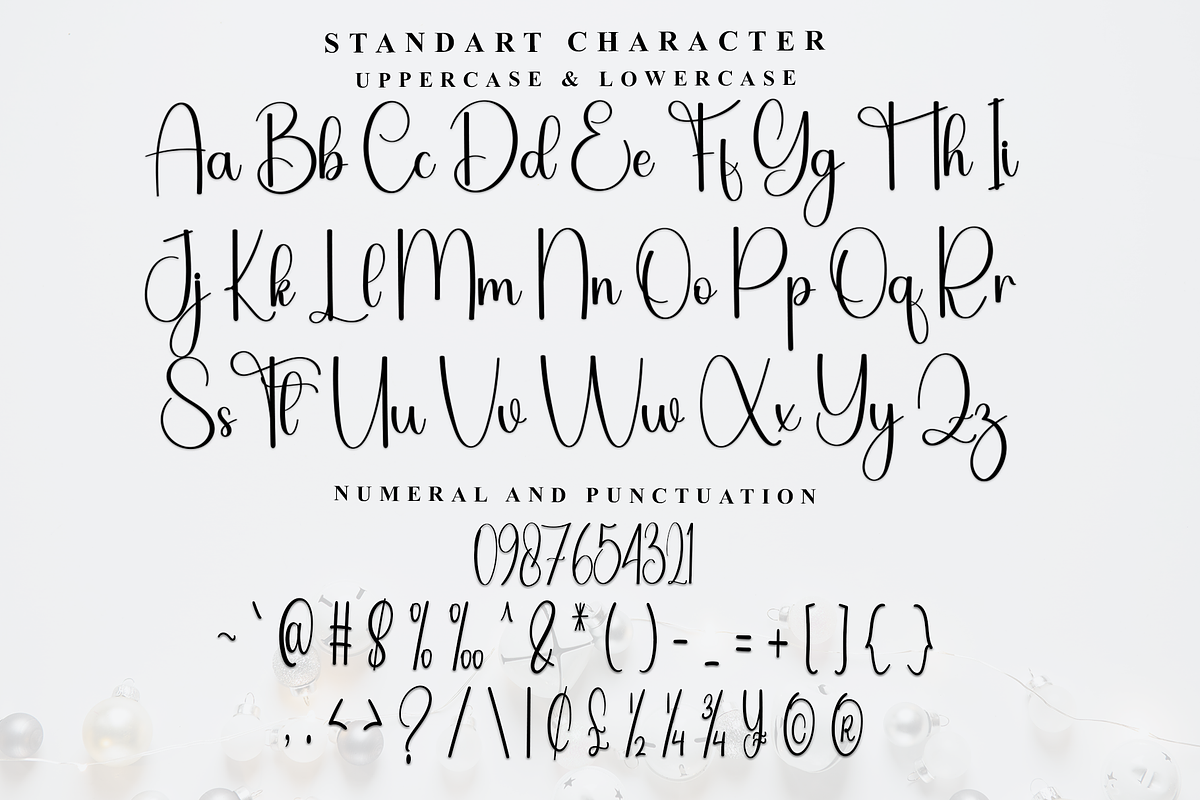 Snowing Outside, a Handwritten Font by FreshTypeINK (Photo 2 of 8)