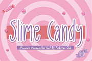 Slime Candy, a Handwritten Font by Forberas Club (Thumbnail 1 of 8)