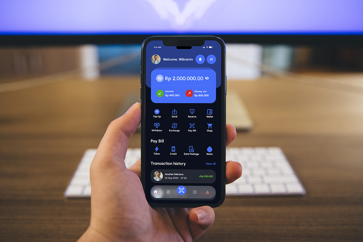 EasyFin - Finance Wallet App Design preview 5