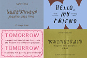 Font Bundle 16 in 1 +extra, a Handwritten Font by Ashiya Pixel (Thumbnail 3 of 7)