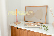 Imperfect Interior Frame Mockup Set, a Household Mockup by Salt Color Studio (Thumbnail 7 of 28)