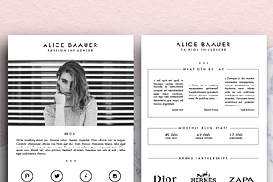 Blog Media / Press Kit Template