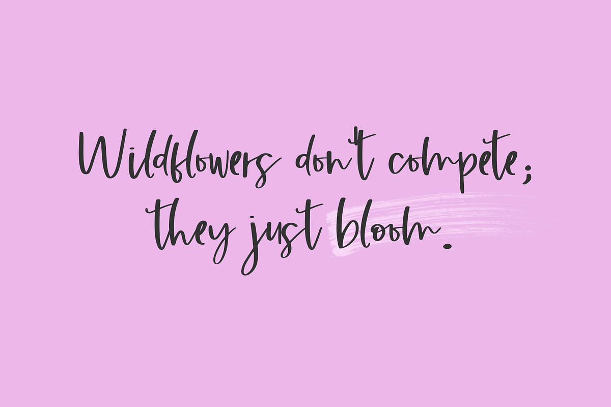 Blossom Breeze Script, a Handwritten Font by Beck McCormick (Photo 9 of 10)