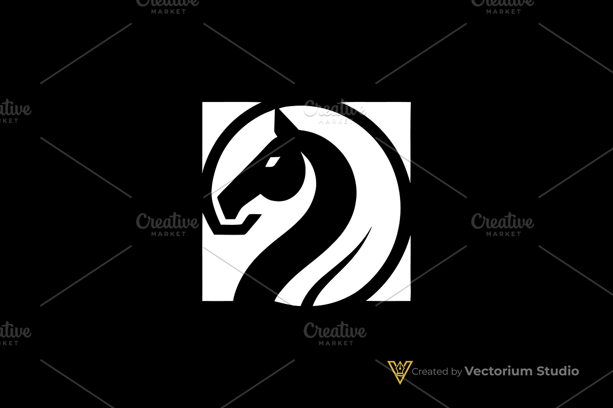 Horse Chess Piece Logo, a Branding & Logo Template by Vectorium Studio (Photo 2 of 3)