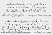 Saravale Script, a Font by madeDeduk (Thumbnail 9 of 10)