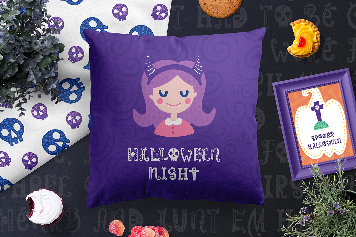 Funny Halloween Font preview 2