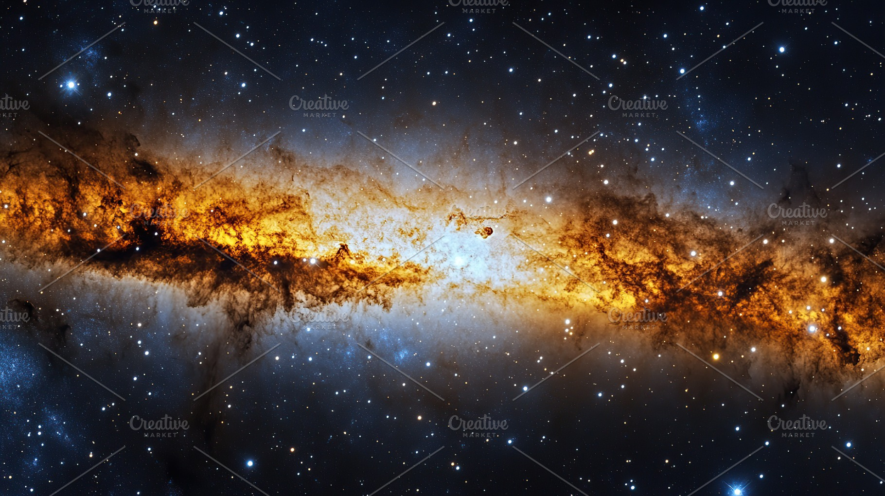 Galaxy with milky way and stars, a Photo by AlyaAnd