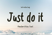 Just do it, a Handwritten Font by Brown Cupple (Thumbnail 1 of 5)
