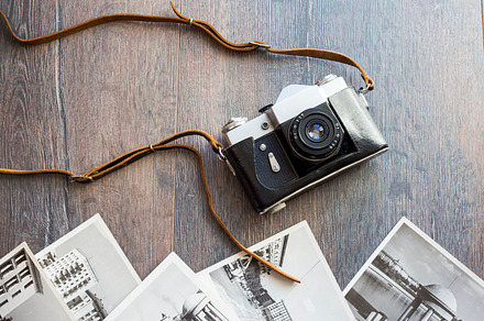 Old photo camera featuring camera, old, and photo, an Arts & Entertainment Photo by Alena Stoyko design