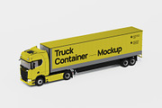 Truck Container Mockup, a Mockup by graphicook (Thumbnail 3 of 4)