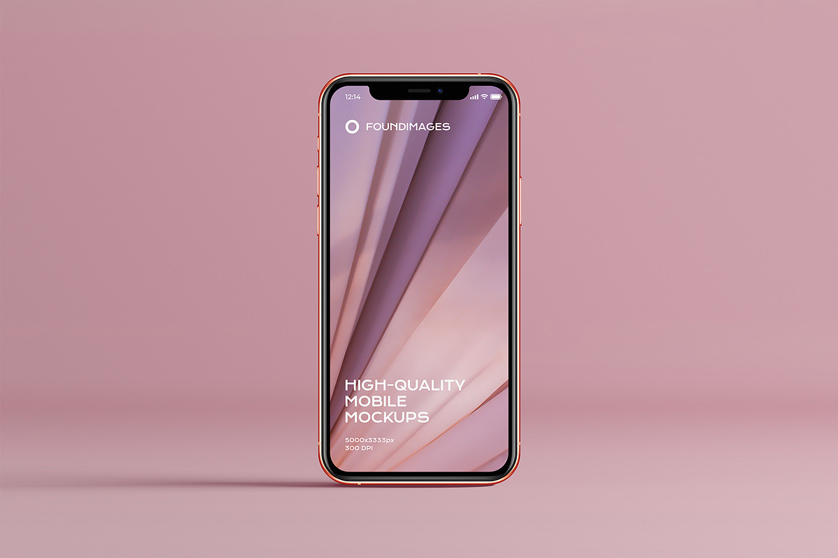 72 iphone device mockup bundle, an iPhone Mockup by FoundImages (Photo 35 of 84)