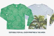 Comfort Colors Long Sleeve Mockups, a Shirt Mockup by GraphicHero (Thumbnail 9 of 9)