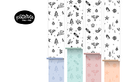 Christmas Quotes & Patterns, an Illustration by Junik Studio (Thumbnail 5 of 5)