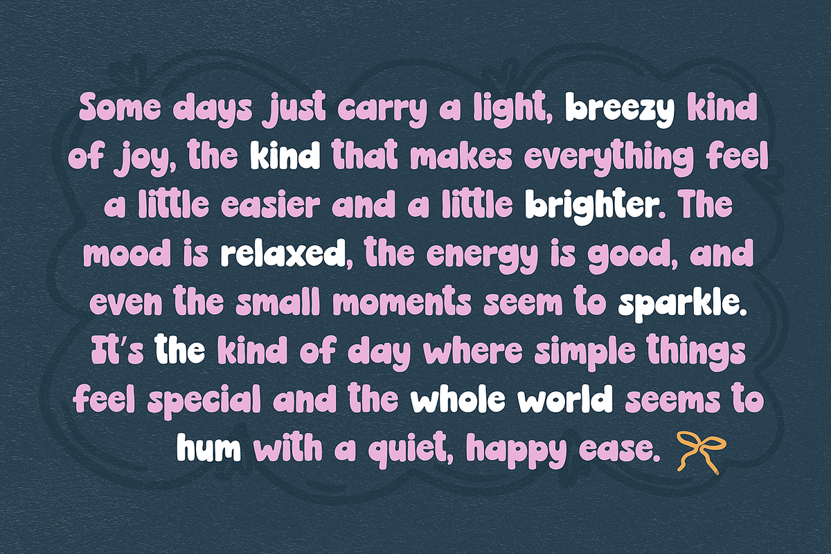 DELIGHTFUL Bold and Fun Sans Font, a Sans Serif Font by Blush Font Co. (Photo 5 of 7)