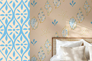 Azulejo Portuguese Shells, a Pattern Graphic by Carpet Tapete Pretzel (Thumbnail 14 of 24)