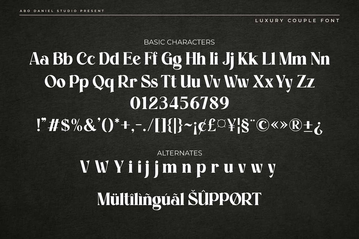 Maziyah, a Sans Serif Font by Abo Daniel Studio (Photo 13 of 15)