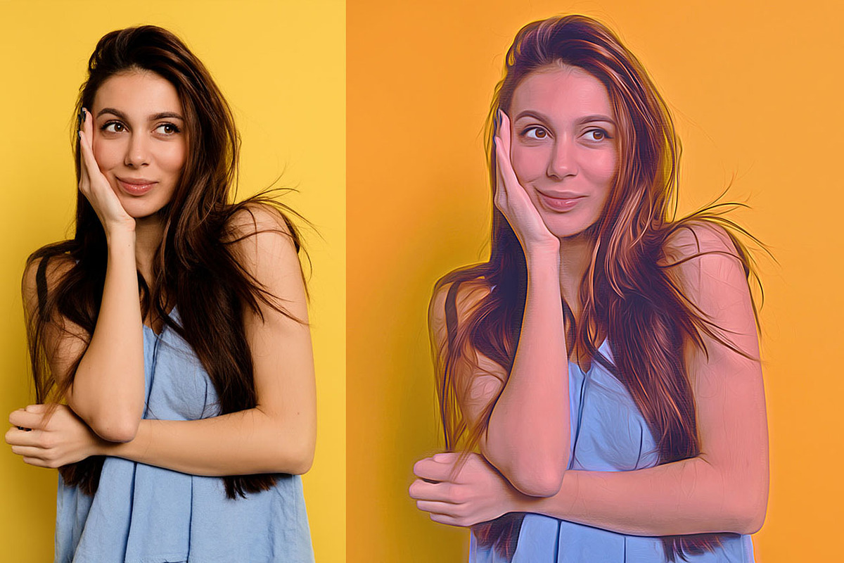 Classic Oil Painting Portrait, an Action Add-On by Photoshop Action (Photo 5 of 7)