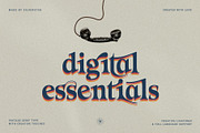 Eighties Nostalgia - Ligature Serif, a Serif Font by SilverStag Type Foundry (Thumbnail 19 of 20)