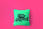 Hey Prettiness! Font + Bonus Vectors, a Script Font by theinkaffair (Thumbnail 2 of 8)
