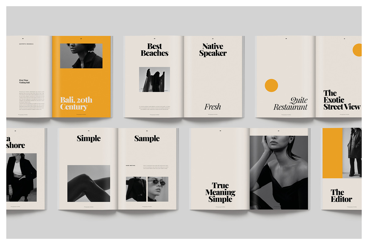 MAEVE Creative Portfolio, a Magazine Template by Arif Tri Ananta (Photo 8 of 14)