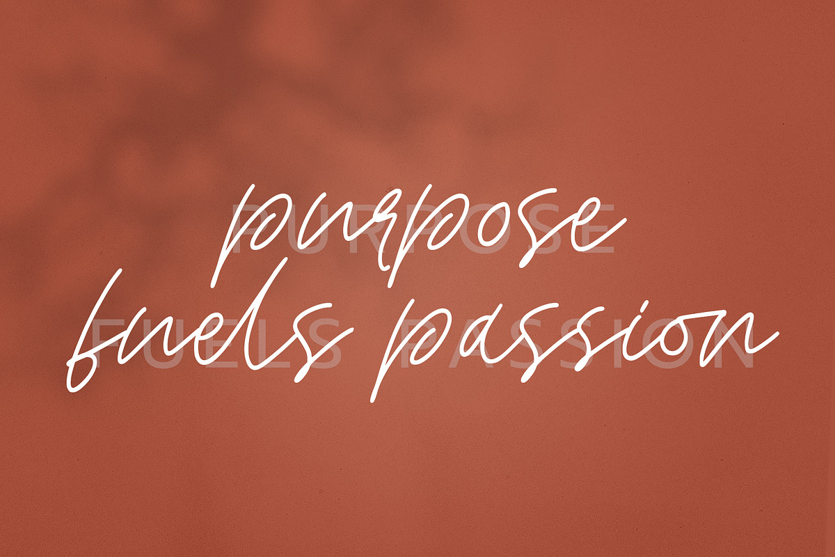 Style Line, a Script Font by Paul Hewitt (Photo 4 of 9)