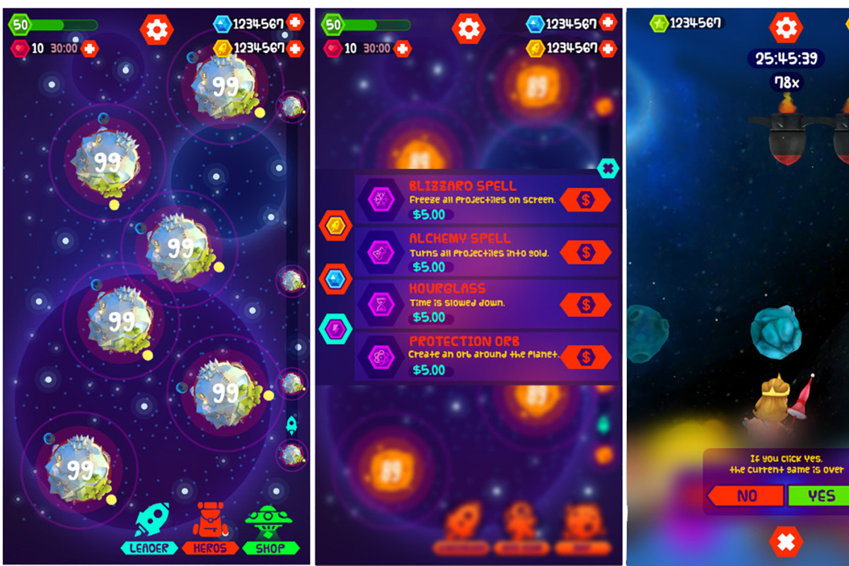 Game UI set, a Graphic by Ruslan Zelensky (Photo 5 of 9)