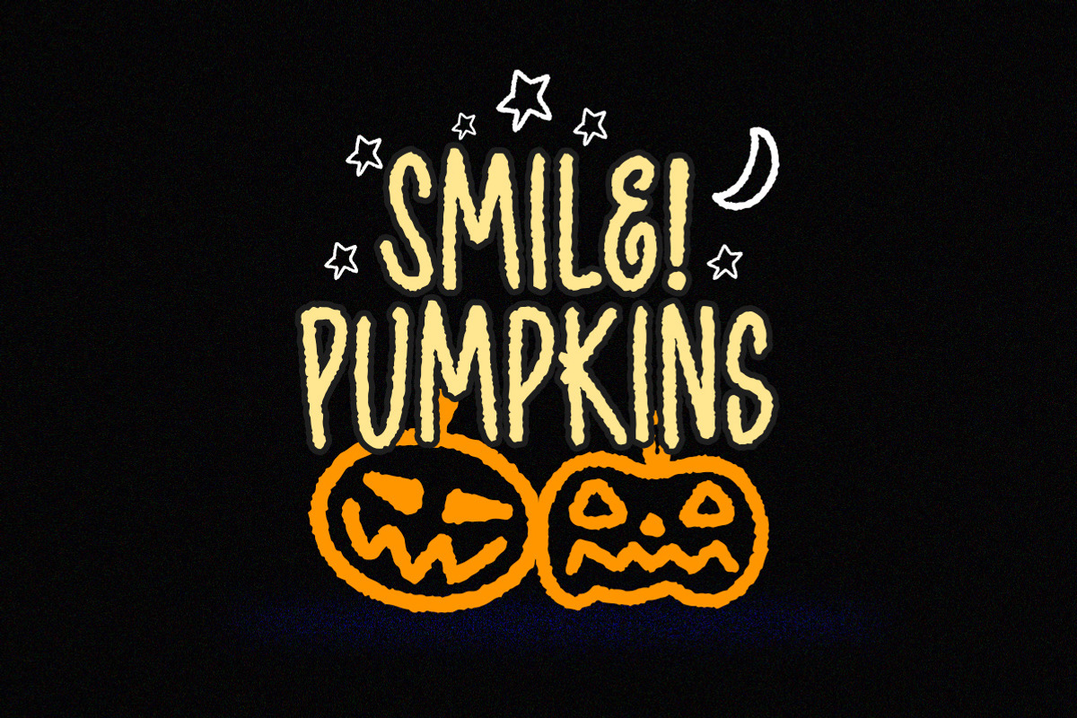 Silent Crater - Spooky Font, a Font by Letterhend Studio (Photo 2 of 9)