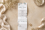 Floral Wedding Invitation Suite, an Invitation Template by Arslan (Thumbnail 3 of 3)