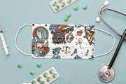 Coronavirus old school tattoo, a Background Graphic by intueri (Thumbnail 4 of 7)