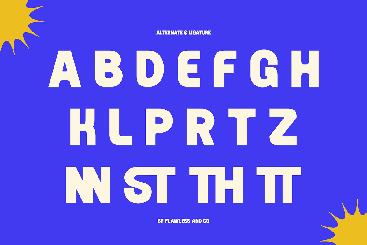 Noister - Modern Display Font, a Font by Flawless And Co (Photo 10 of 10)