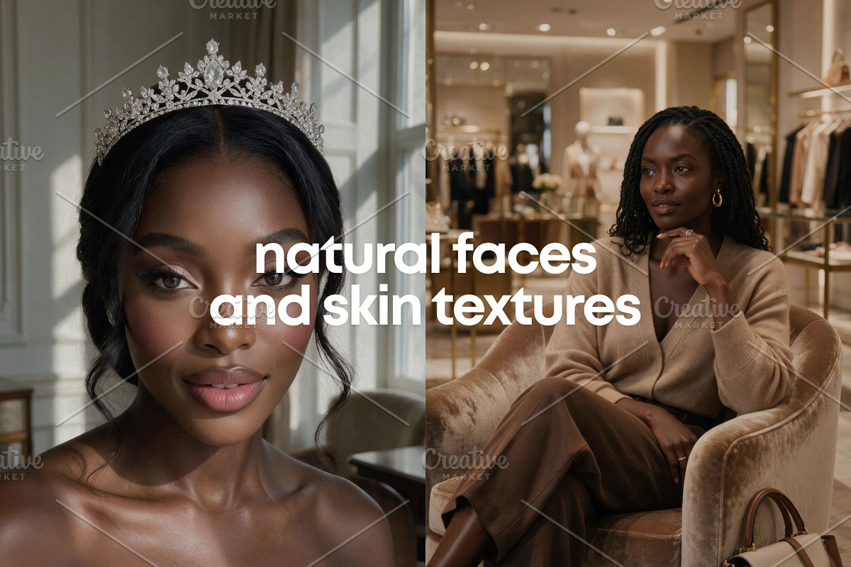 Luxury Melanin Woman Stock Photos, a Person Photo by Selenique Studio (Photo 3 of 12)