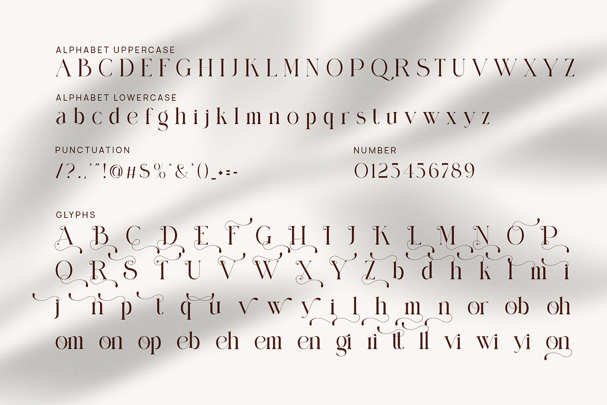 London Elegant Serif Font, a Serif Font by Perfectype (Photo 8 of 8)