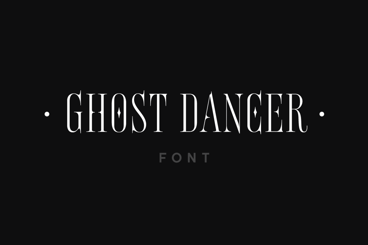 Ghost Dancer, a Serif Font by Yury Veselov (Photo 1 of 8)