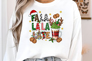 Fa la la la latte PNG, Funny Christm, an Illustration by Rose Art (Thumbnail 2 of 4)