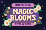Magic Blooms, a Font by caocastudio (Thumbnail 1 of 5)