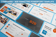 Comphania - B2B Marketing Powerpoint, a Presentation Template by SlideFactory (Thumbnail 1 of 4)