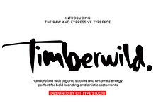 Timberwolf - Expressive Handwritten