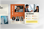 Orange Annual Report, a Print Template by Annora Studio (Thumbnail 3 of 6)
