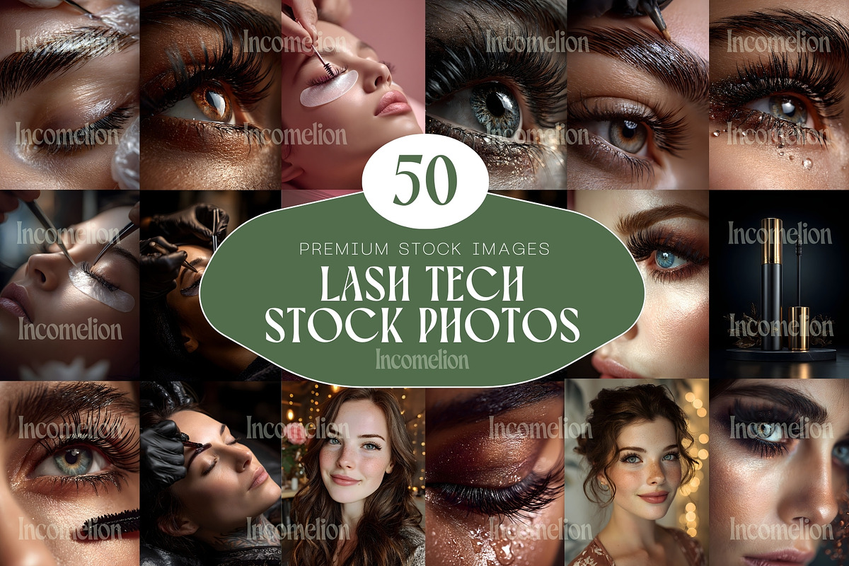 50 Lash Tech Stock Photos, a Beauty & Fashion Photo by Incomelion (Photo 1 of 10)