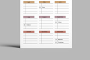Birthday Calendar, a Stationery Template by MightyDesign (Thumbnail 5 of 8)