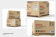 Kraft Carton Packaging Box Mockup, a Packaging Mockup by Ram Studio (Thumbnail 8 of 13)